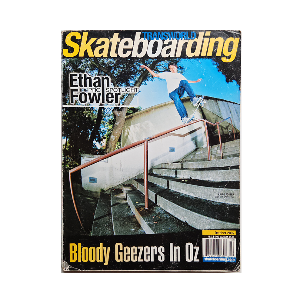Transworld Skateboarding - october 2002 - vol. 20 issue 10