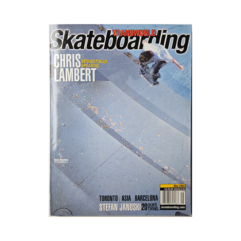 Transworld Skateboarding - may 2002 - vol. 20 issue 5