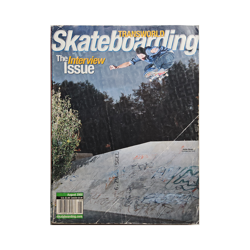 Transworld Skateboarding - august 2002 - vol. 20 issue 8