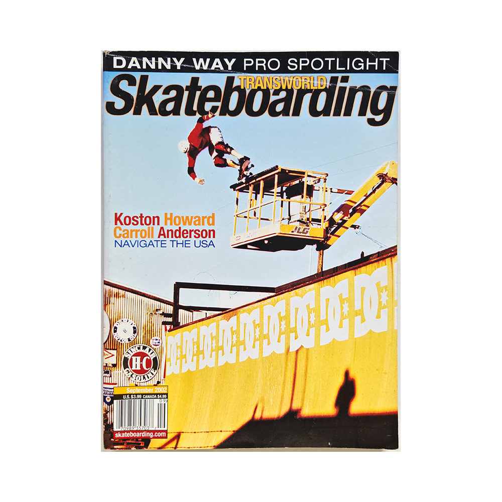 Transworld Skateboarding - september 2002 - vol. 20 issue 9