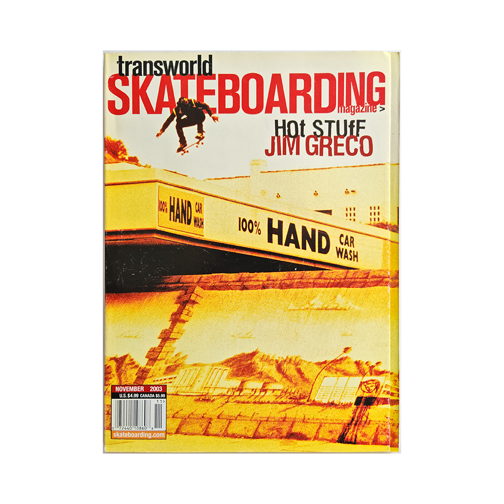 Transworld Skateboarding - november 2003 - vol. 21 issue 11