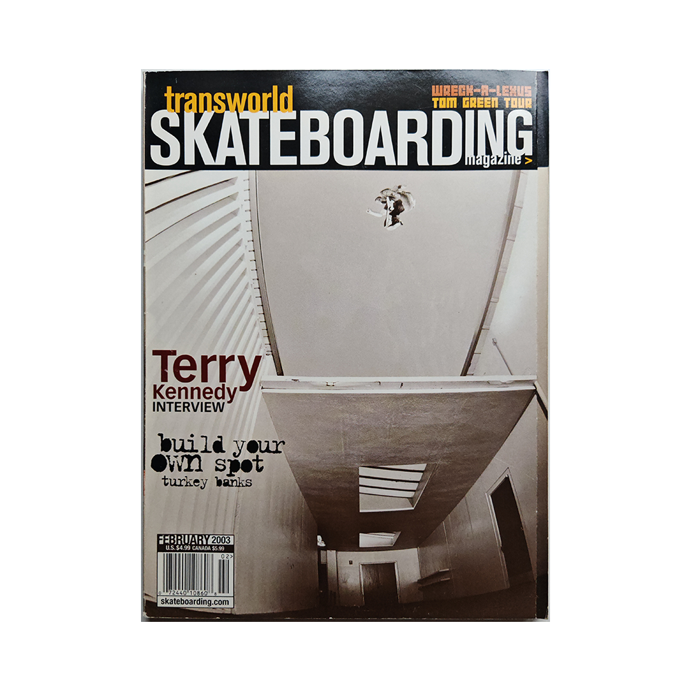 Transworld Skateboarding - february 2003 - vol. 21 issue 2