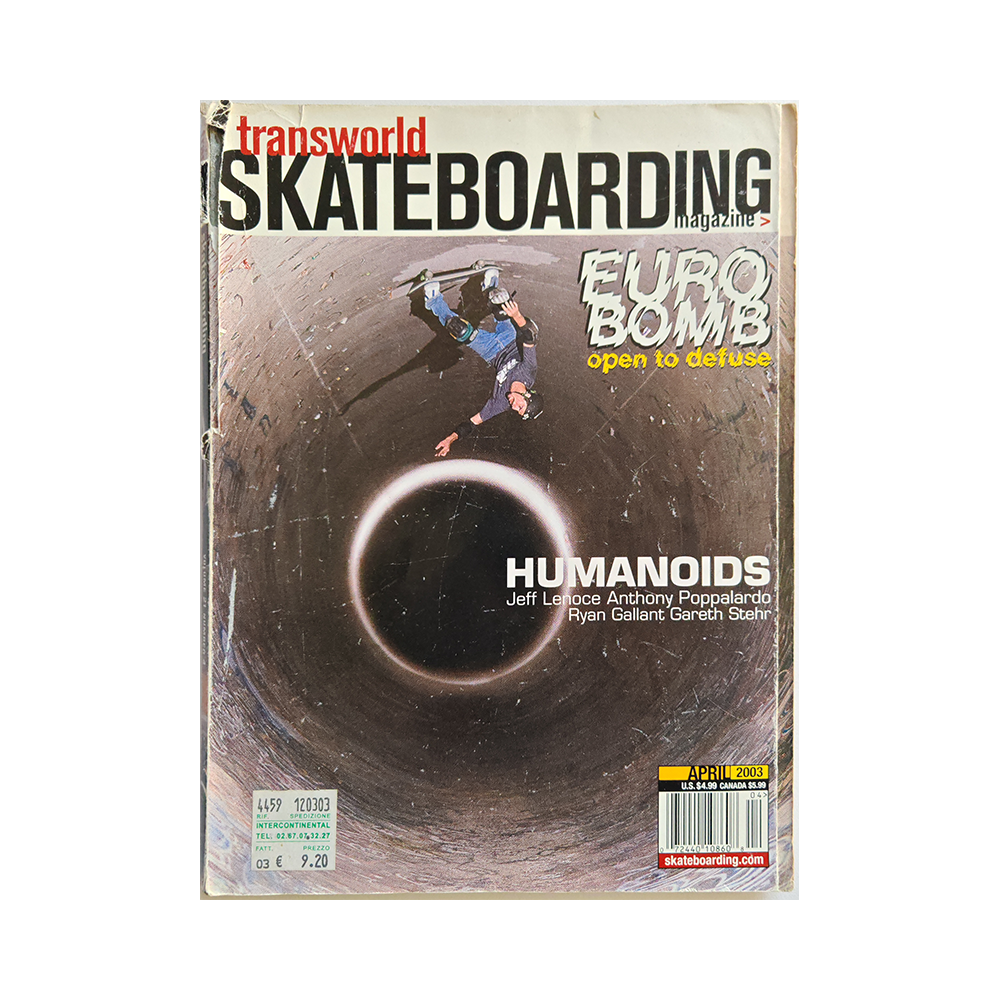Transworld Skateboarding - april 2003 - vol. 21 issue 4