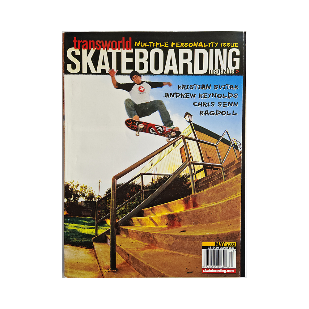 Transworld Skateboarding - may 2003 - vol. 21 issue 5