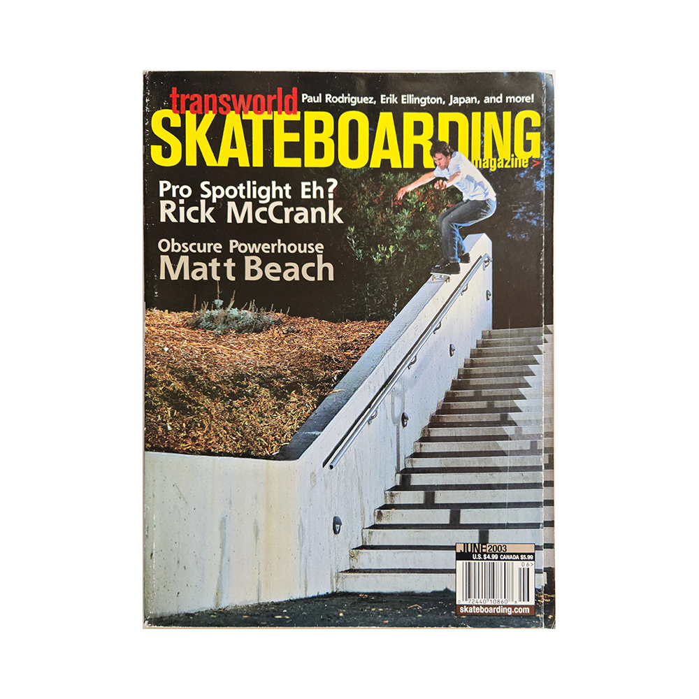 Transworld Skateboarding - june 2003 - vol. 21 issue 6