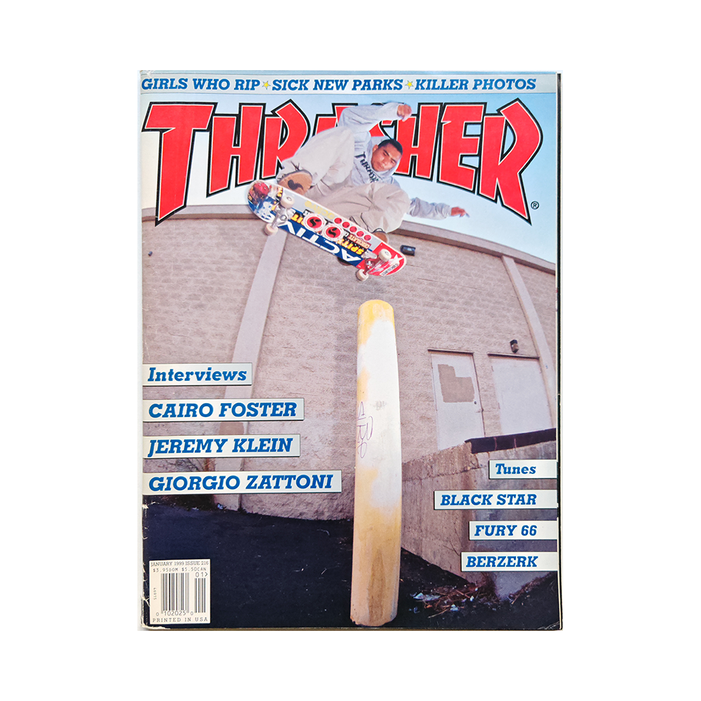 Thrasher - january 1999 - issue 216