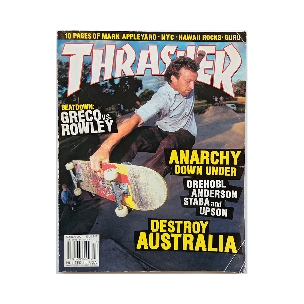 Thrasher - march 2001 - issue 242