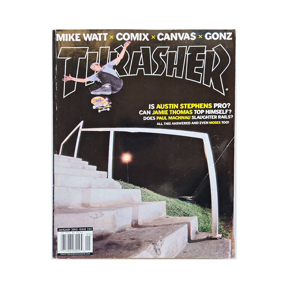 Thrasher - january 2002 - issue 252