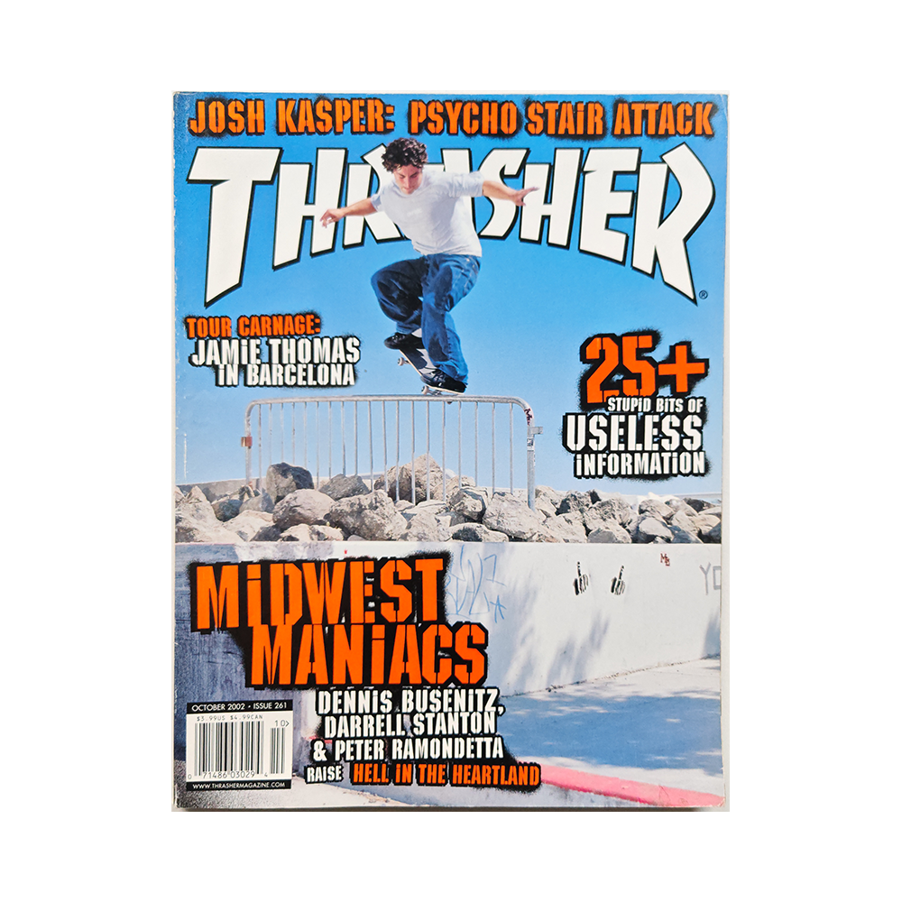 Thrasher - october 2002 - issue 261