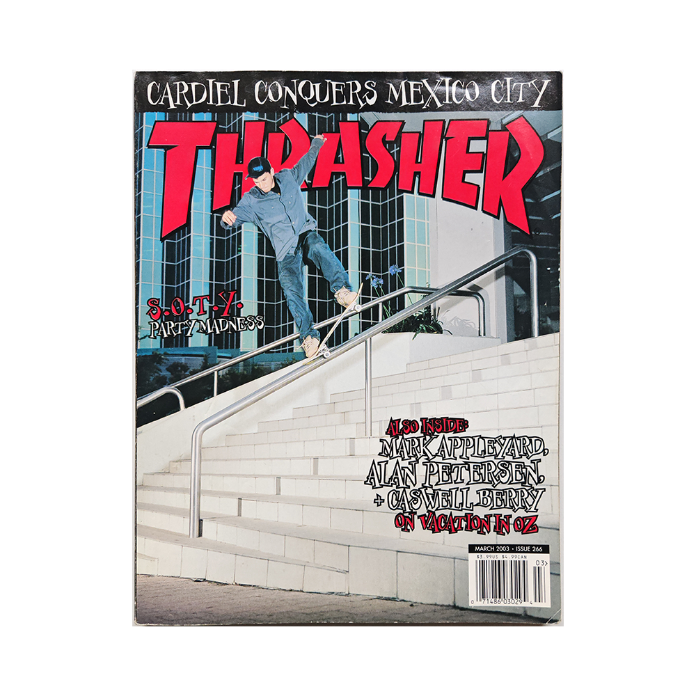Thrasher - march 2003 - issue 266