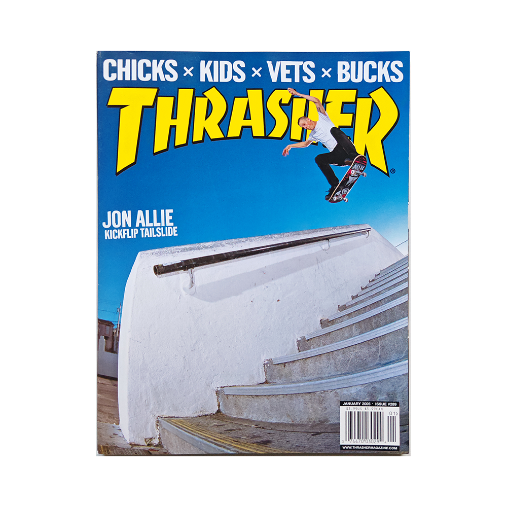 Thrasher - january 2005 - issue 289
