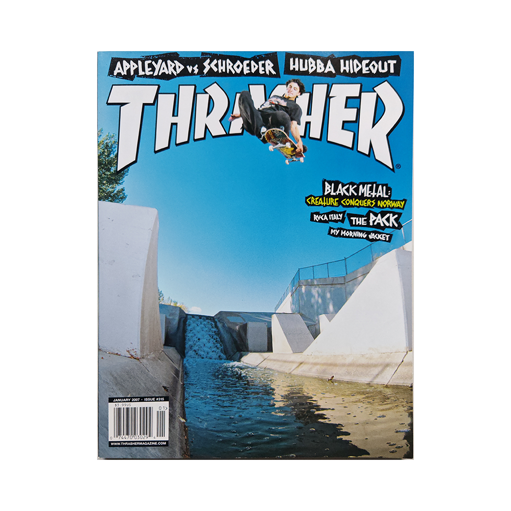 Thrasher - january 2007 - issue 315