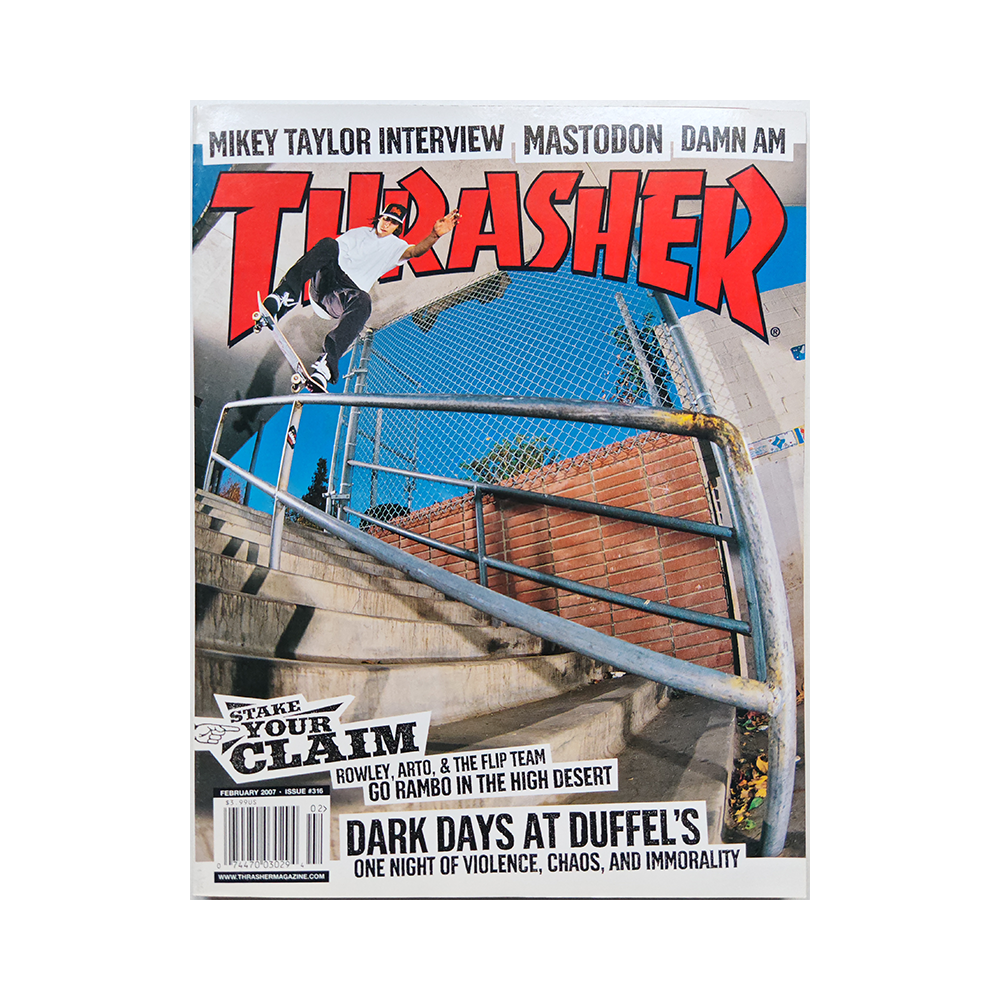 Thrasher - february 2007 - issue 316