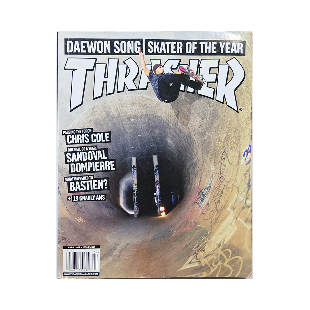 Thrasher - april 2007 - issue 318