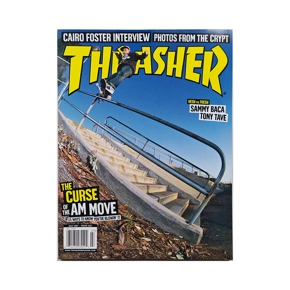 Thrasher - july 2007 - issue 321