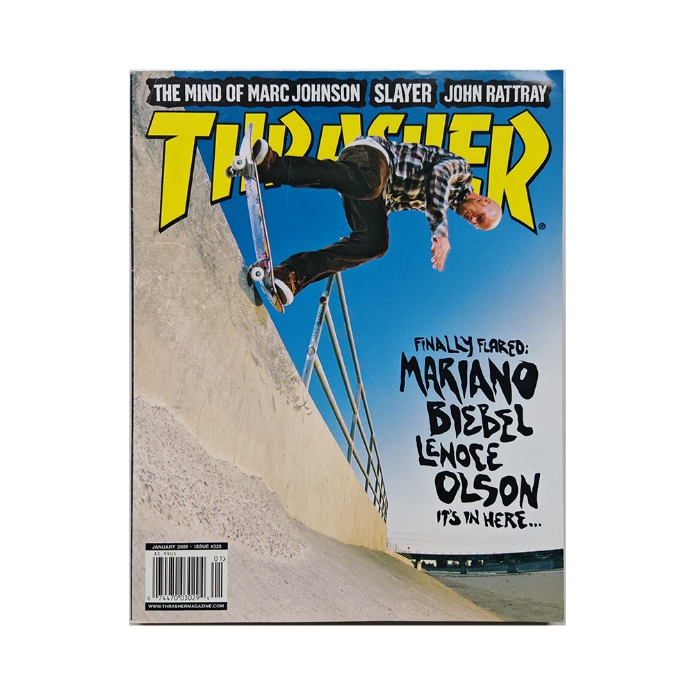 Thrasher - january 2008 - issue 328