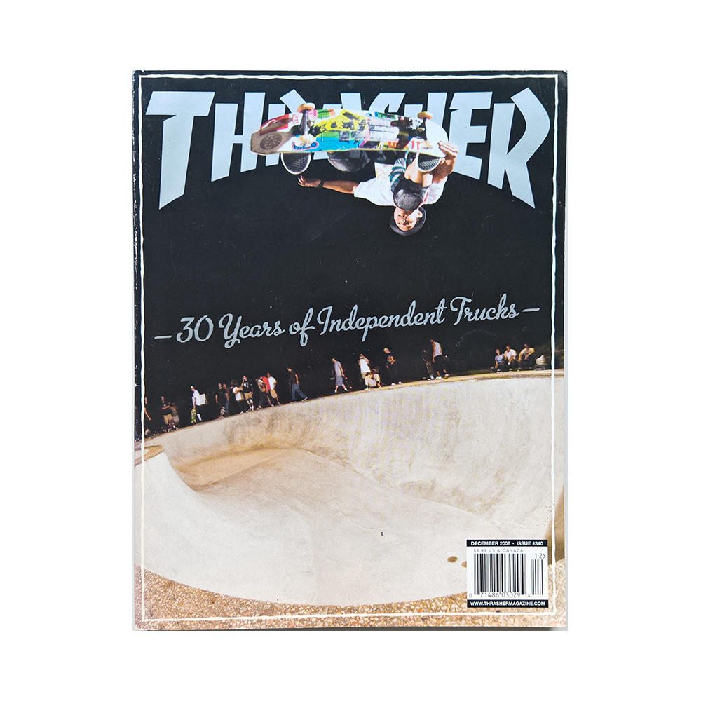 Thrasher - december 2008 - issue 340