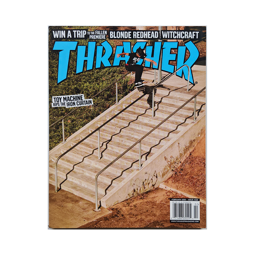 Thrasher - february 2008 - issue 329
