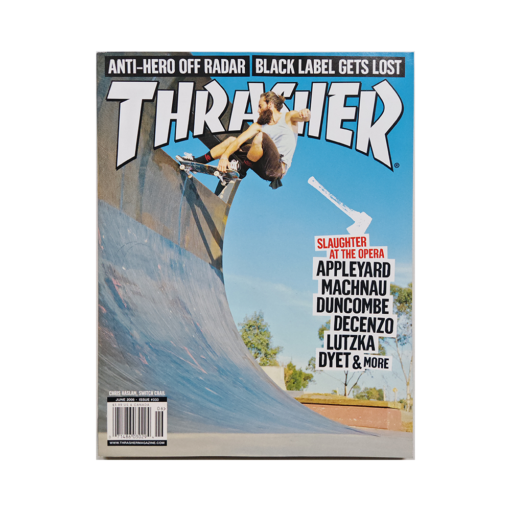 Thrasher - june 2008 - issue 333