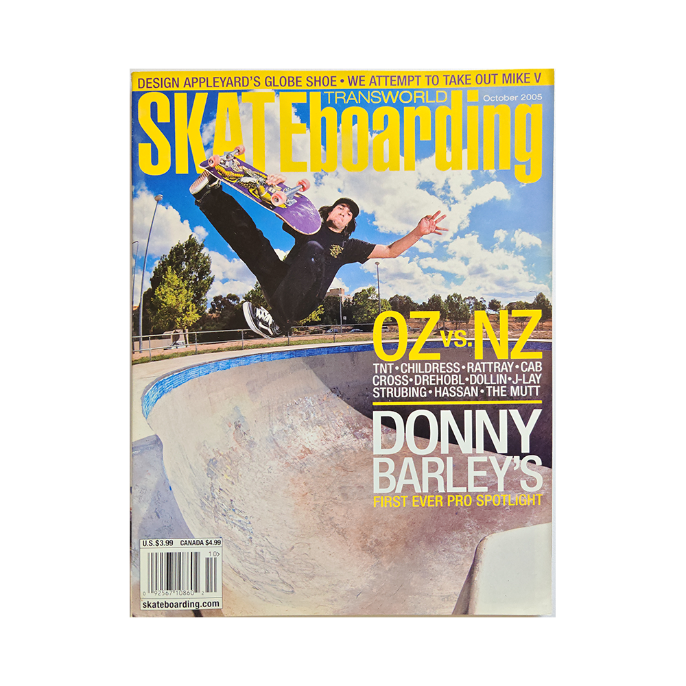 Transworld Skateboarding - october 2005 - vol. 23 issue 10
