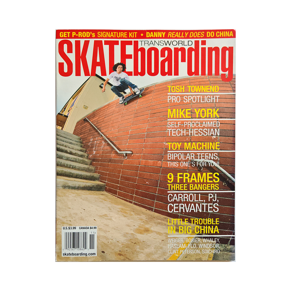 Transworld Skateboarding - november 2005 - vol. 23 issue 11