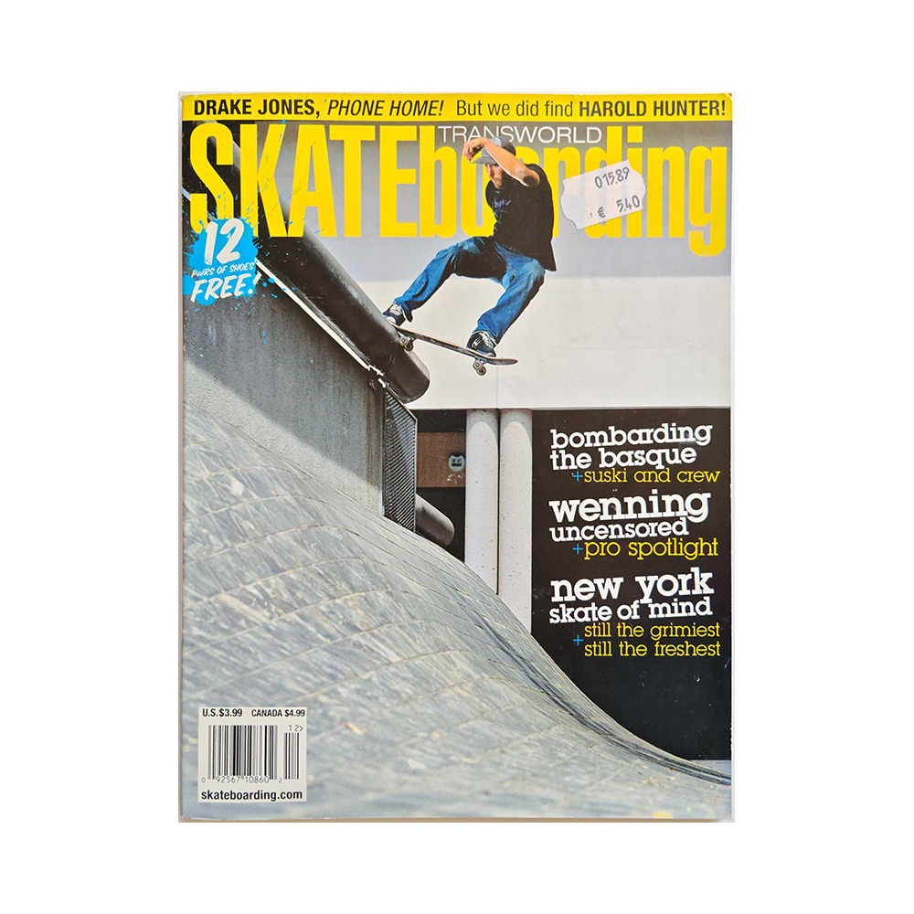 Transworld Skateboarding - december 2005 - vol. 23 issue 12
