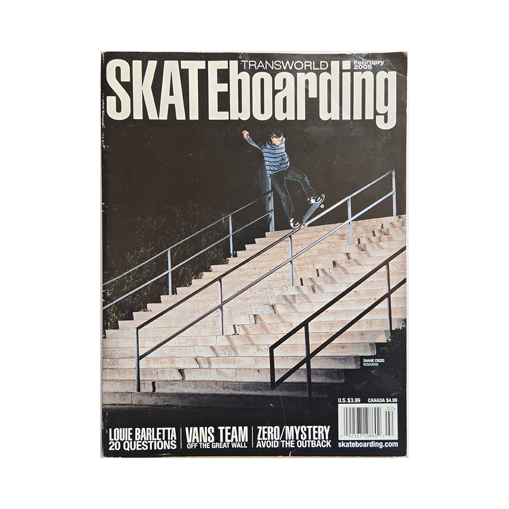 Transworld Skateboarding - february 2005 - vol. 23 issue 2