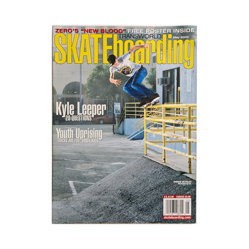 Transworld Skateboarding - may 2005 - vol. 23 issue 5