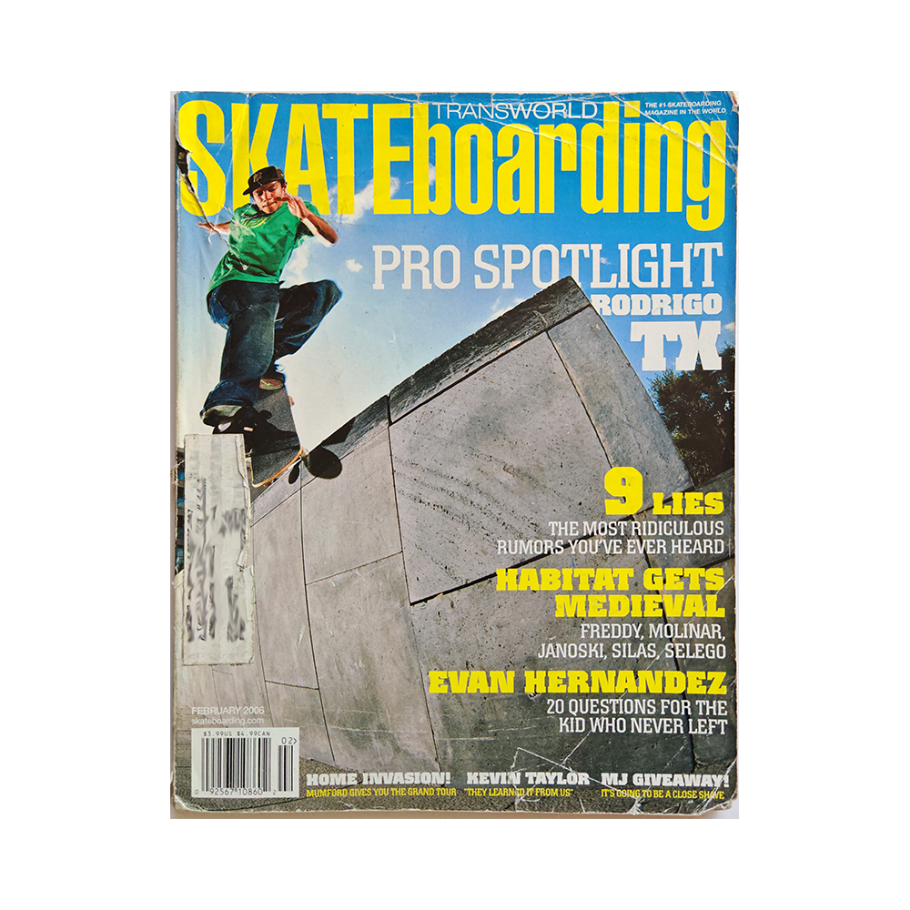 Transworld Skateboarding - february 2006 - vol. 24 issue 2