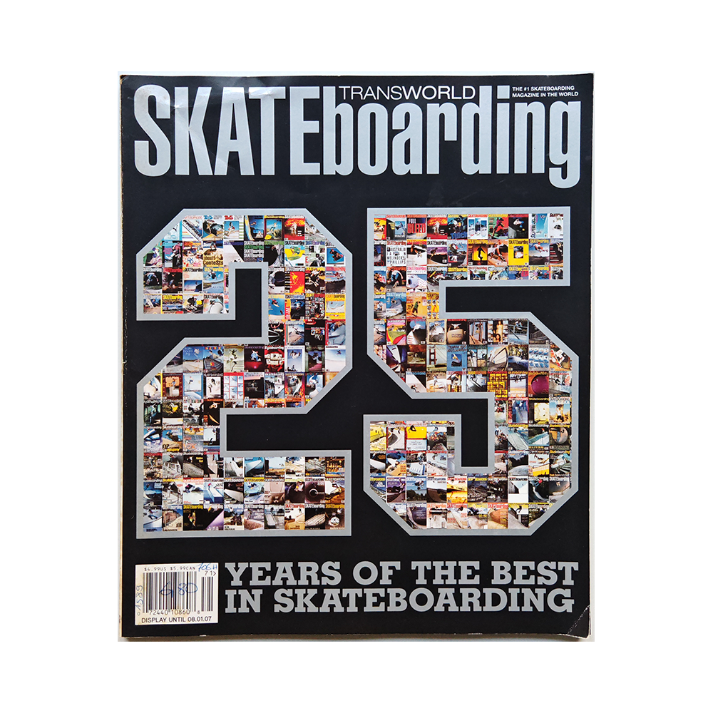Transworld Skateboarding - april 2007 - 25th Anniversary issue