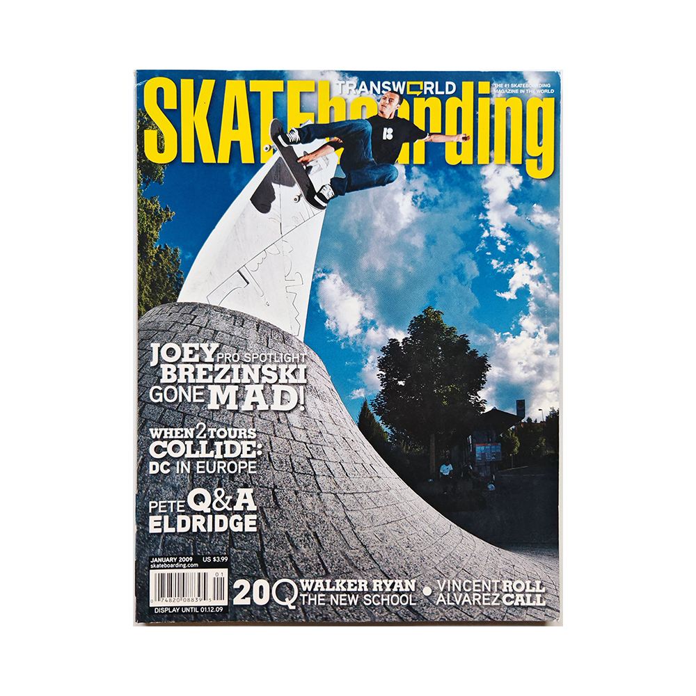 Transworld Skateboarding - january 2009 - vol. 27 issue 1