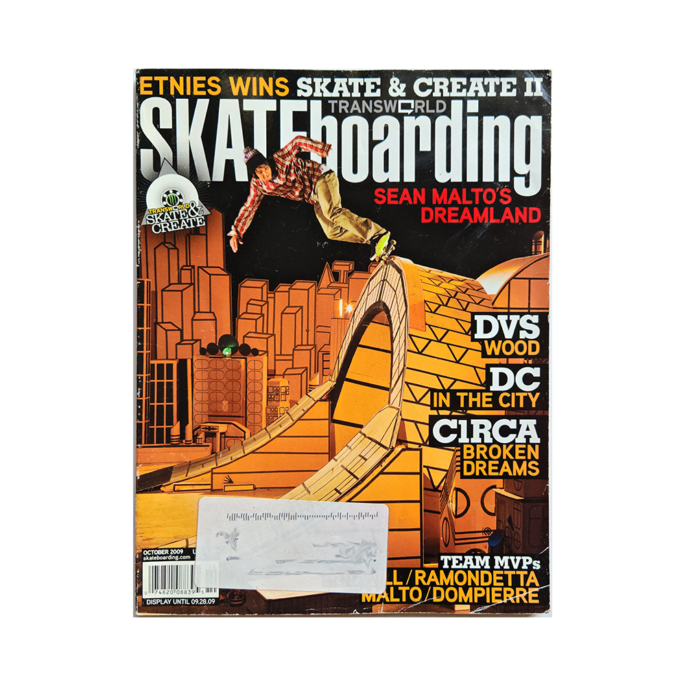 Transworld Skateboarding - october 2009 - vol. 27 issue 10