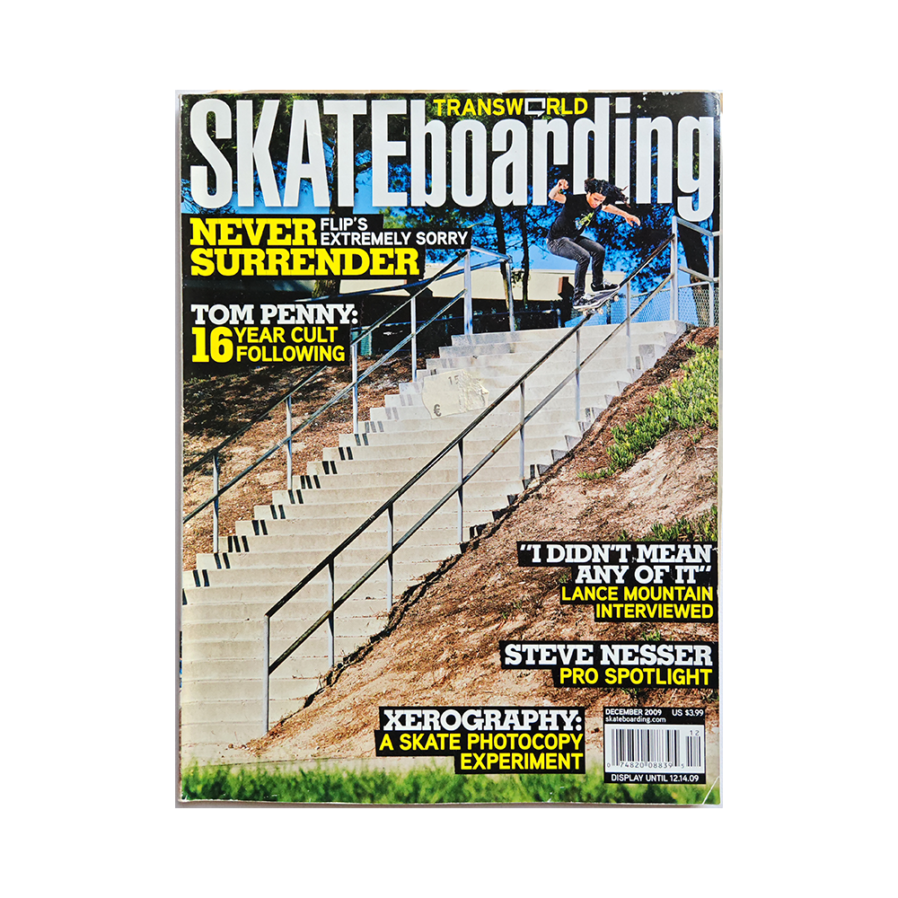Transworld Skateboarding - december 2009 - vol. 27 issue 12