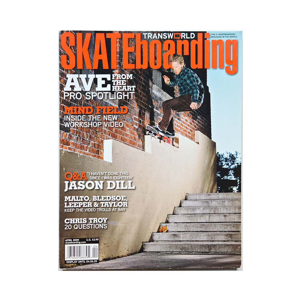 Transworld Skateboarding - april 2009 - vol. 27 issue 4