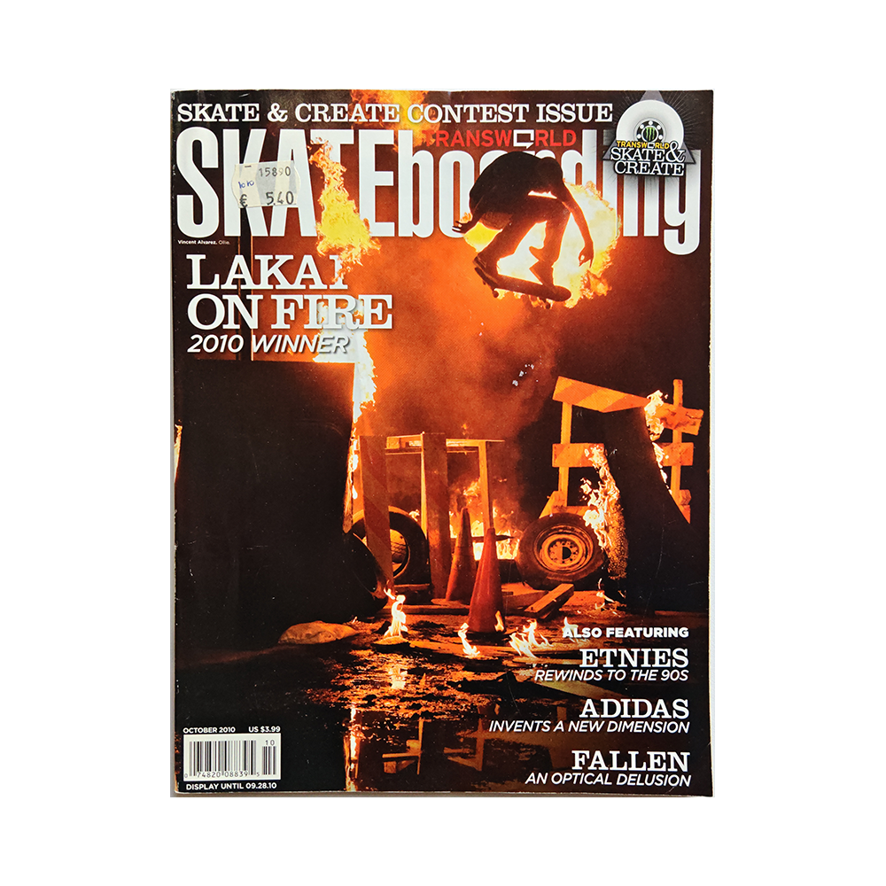Transworld Skateboarding - october 2010 - vol. 28 issue 10