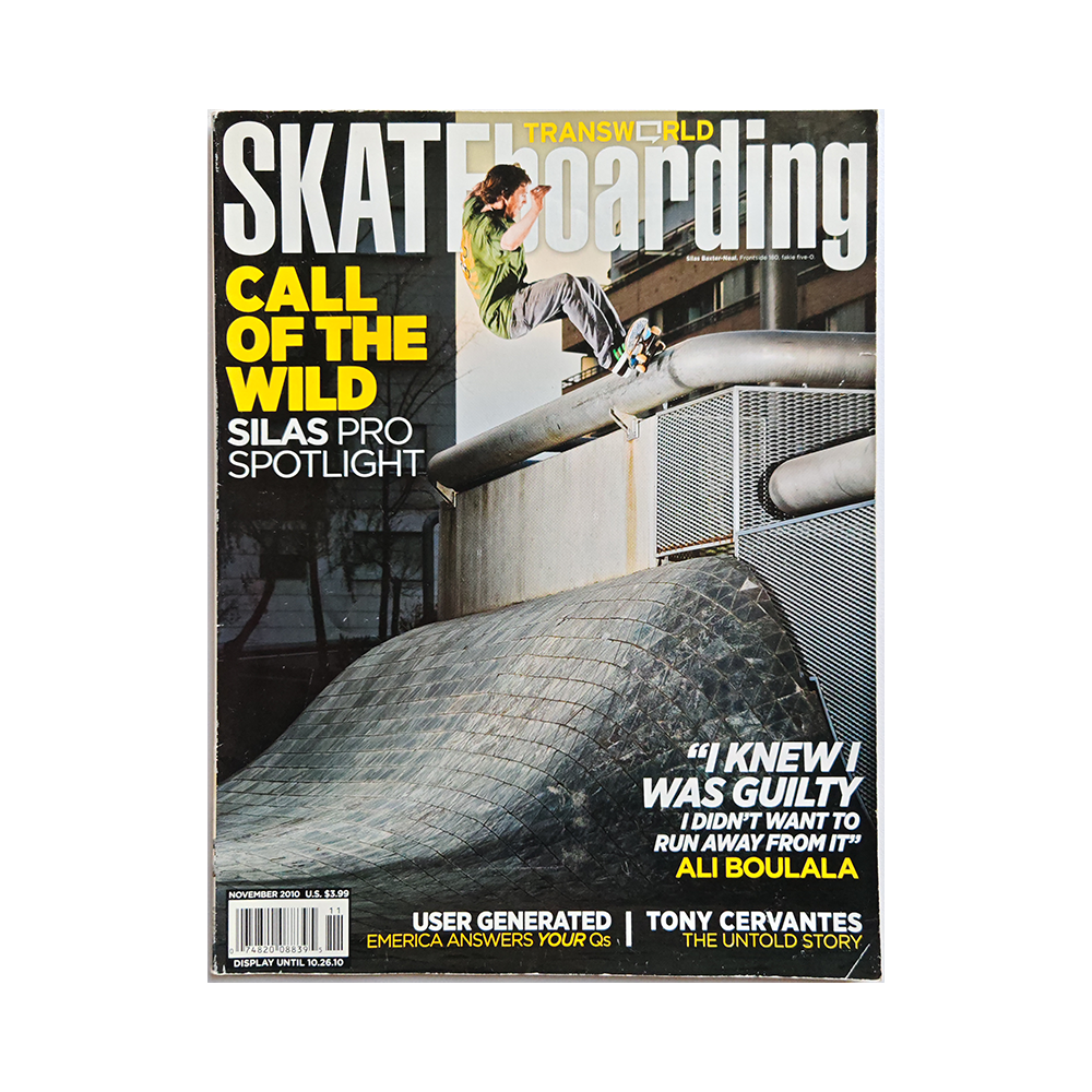 Transworld Skateboarding - november 2010 - vol. 28 issue 11