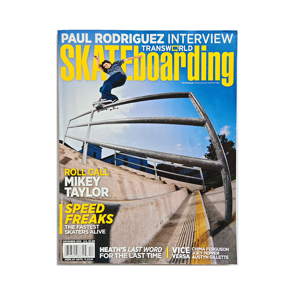 Transworld Skateboarding - december 2010 - vol. 28 issue 12