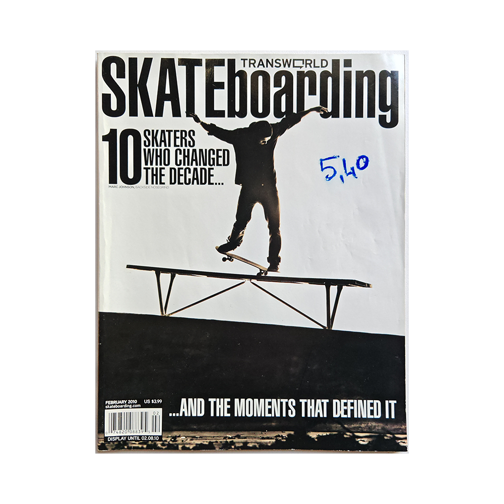 Transworld Skateboarding - february 2010 - vol. 28 issue 2