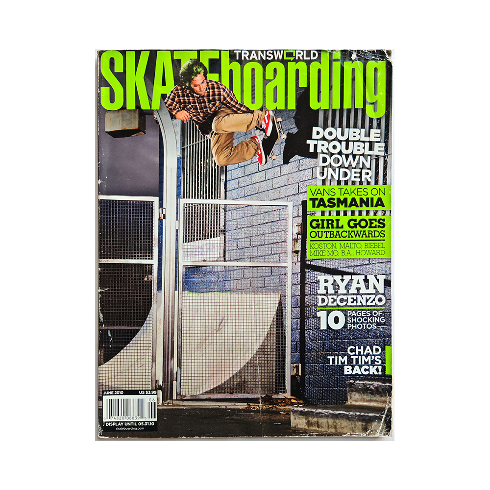 Transworld Skateboarding - june 2010 - vol. 28 issue 6
