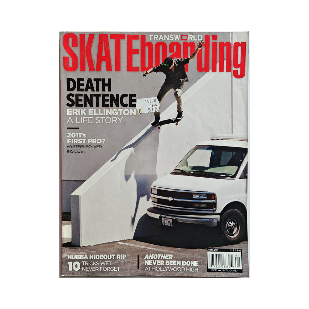 Transworld Skateboarding - april 2011 - vol. 29 issue 4