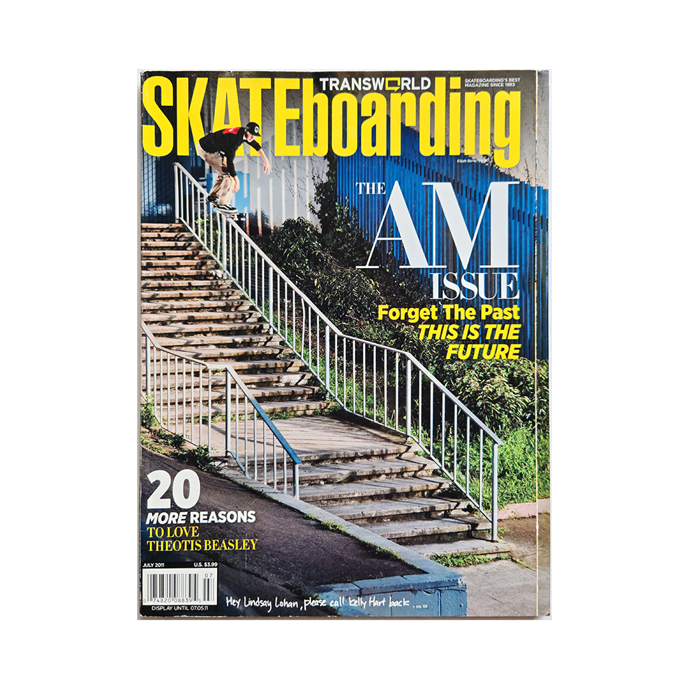 Transworld Skateboarding - july 2011 - vol. 29 issue 7