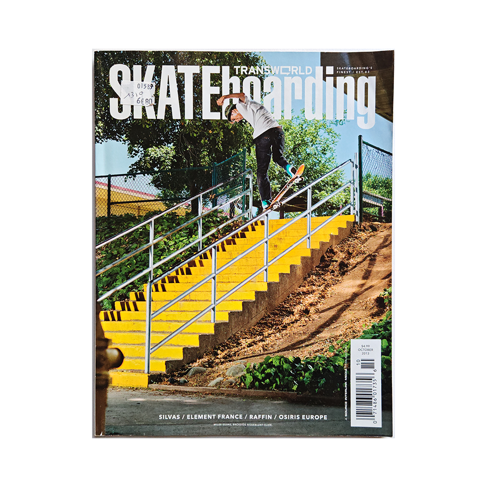 Transworld Skateboarding - october 2013 - vol. 31 issue 10