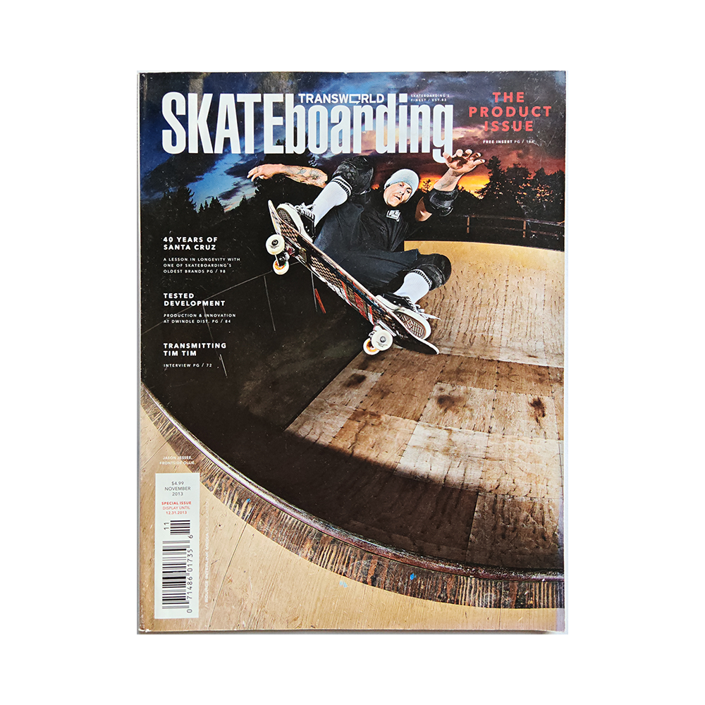 Transworld Skateboarding - november 2013 - vol. 31 issue 11