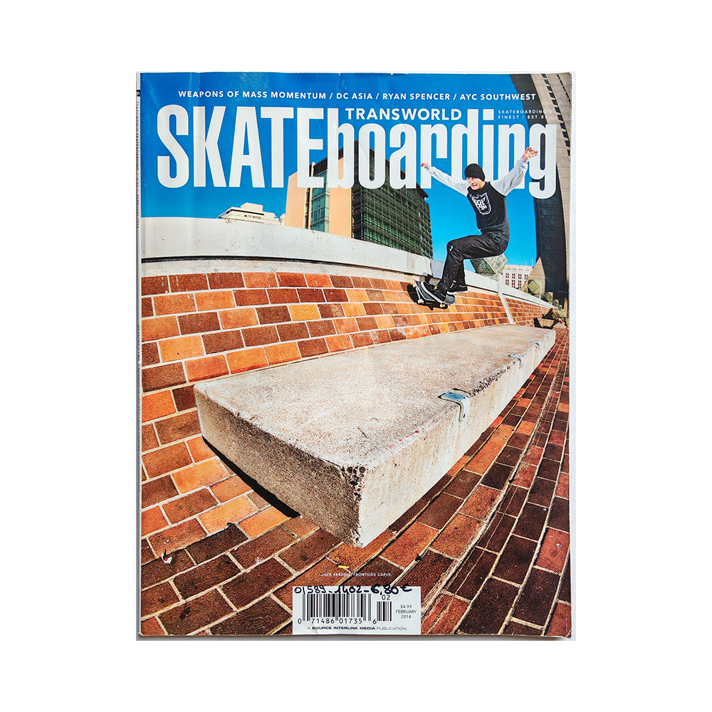 Transworld Skateboarding - february 2014 - vol. 32 issue 2