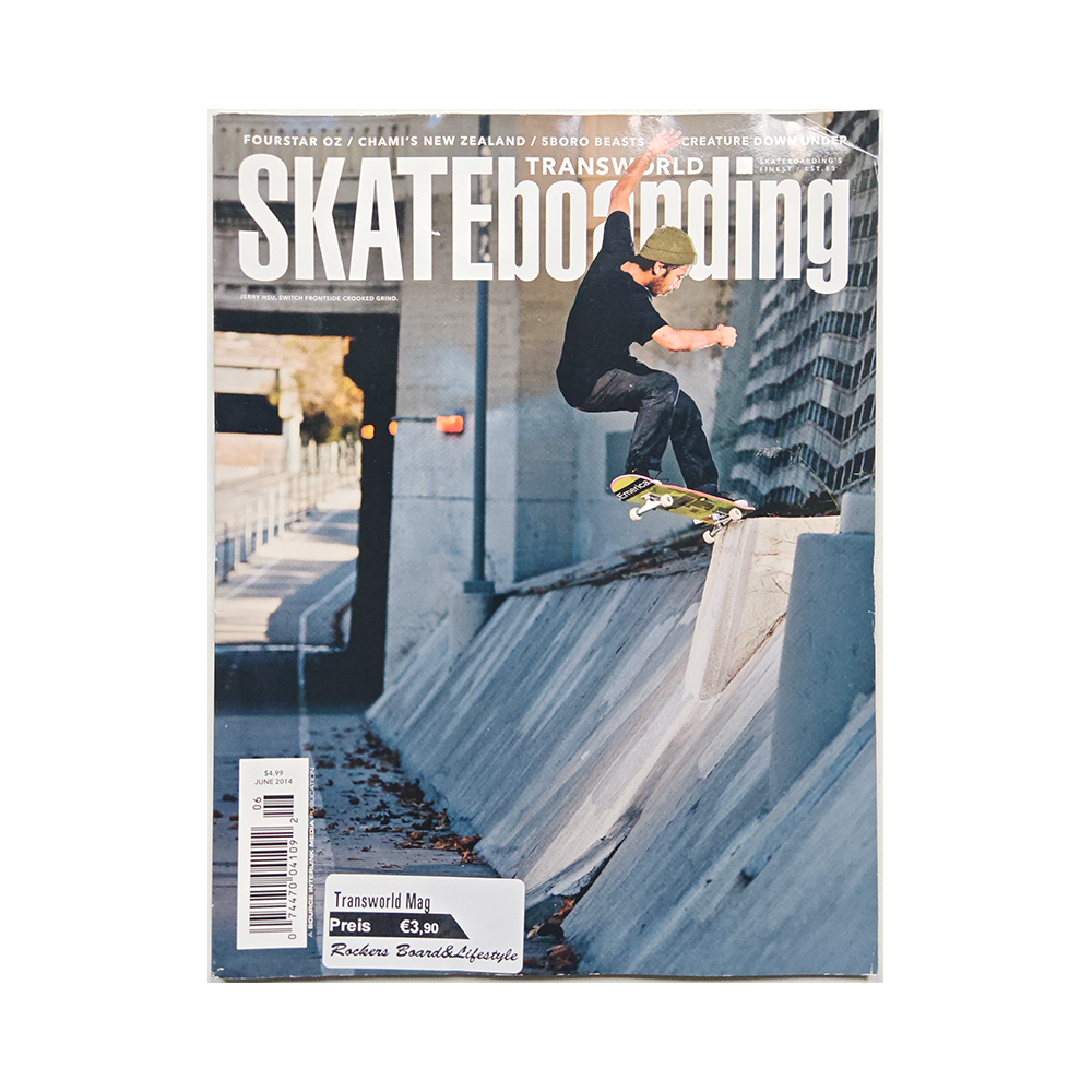 Transworld Skateboarding - june 2014 - vol. 32 issue 6