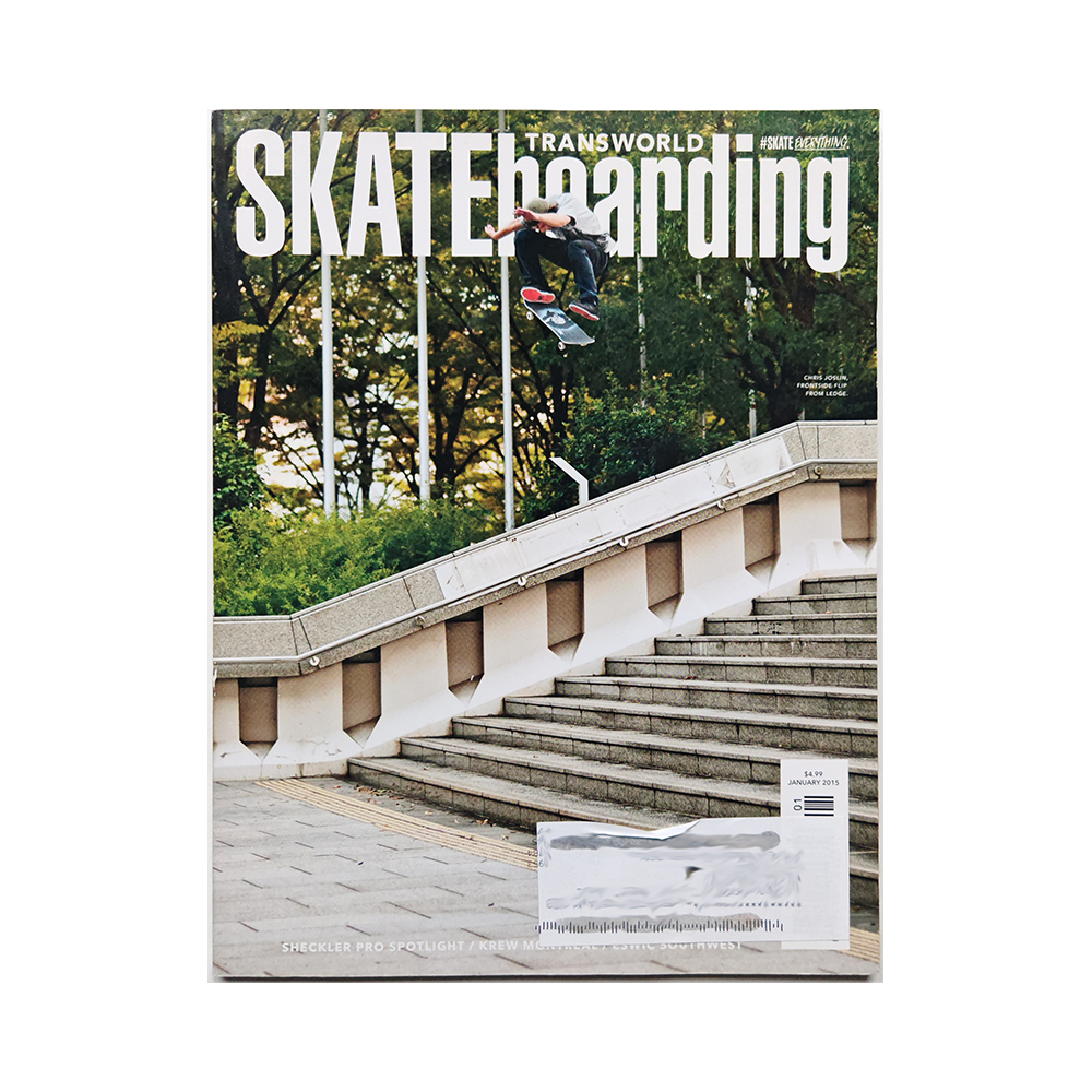 Transworld Skateboarding - january 2015 - vol. 33 issue 1
