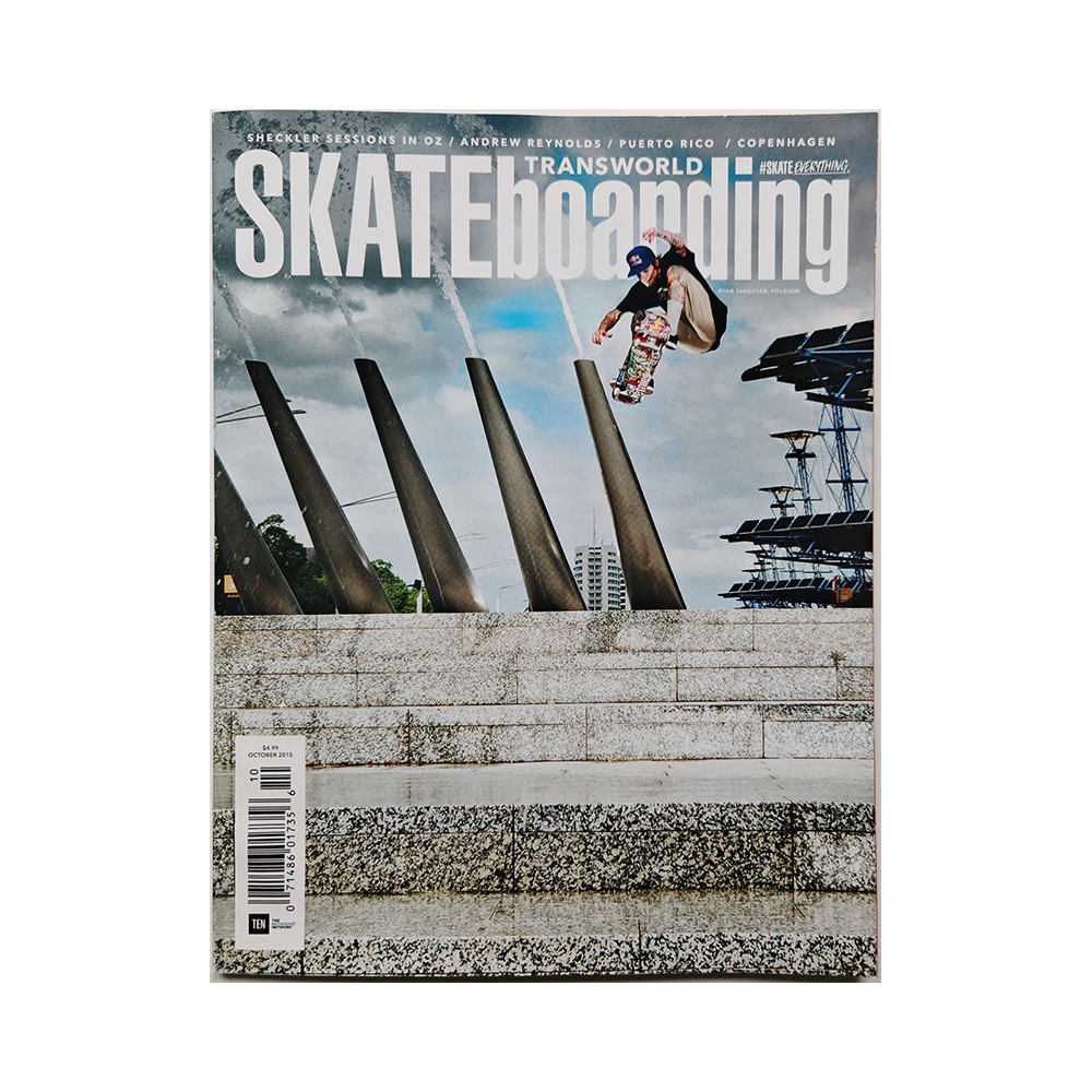 Transworld Skateboarding - october 2015 - vol. 33 issue 10