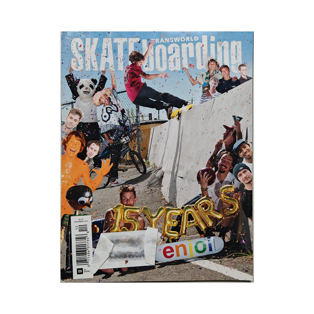 Transworld Skateboarding - december 2015 - vol. 33 issue 12