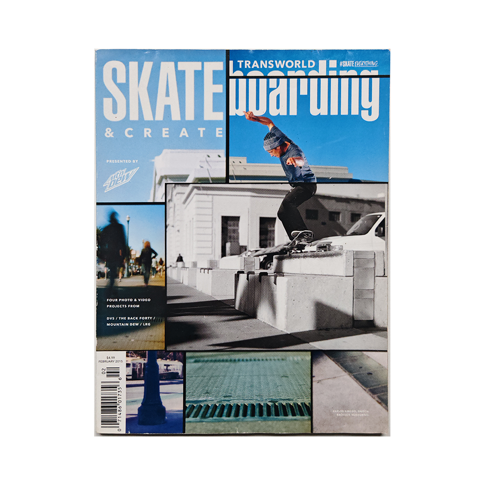 Transworld Skateboarding - february 2015 - vol. 33 issue 2