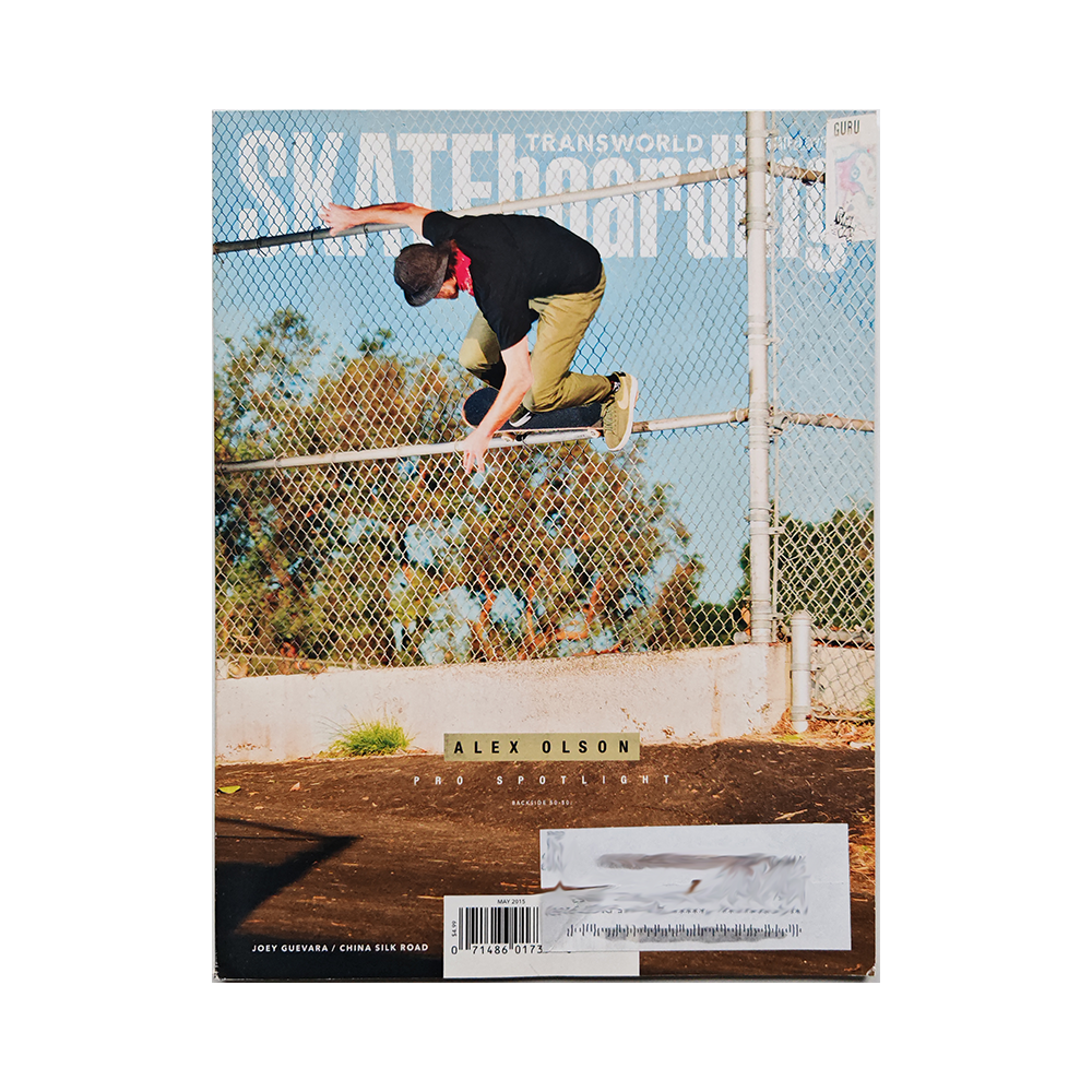 Transworld Skateboarding - may 2015 - vol. 33 issue 5